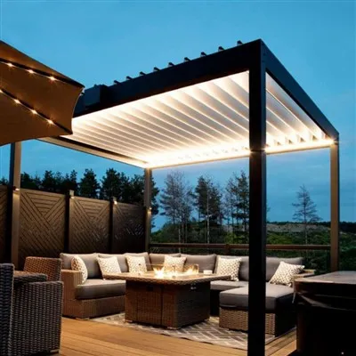 Gazebo in alluminio 16x16